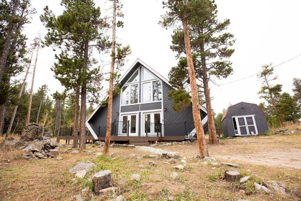 Little Gem Lodge Unique Mtn A-Frame W Hot Tub ブラックホーク エクステリア 写真